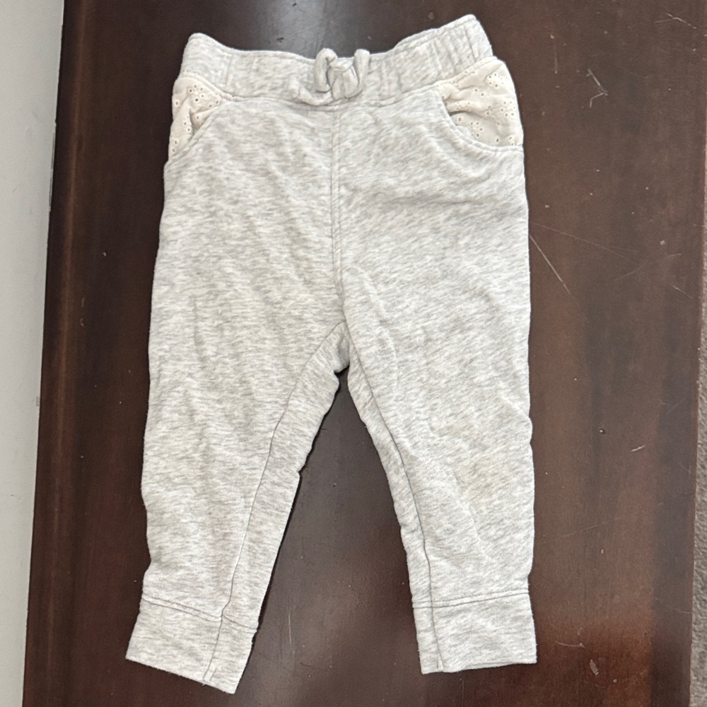 Cozy Gray Kids Jogger Pants